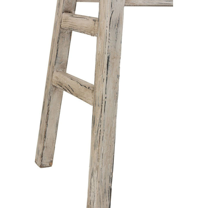 Console Bois Blanc Cérusé - Designix