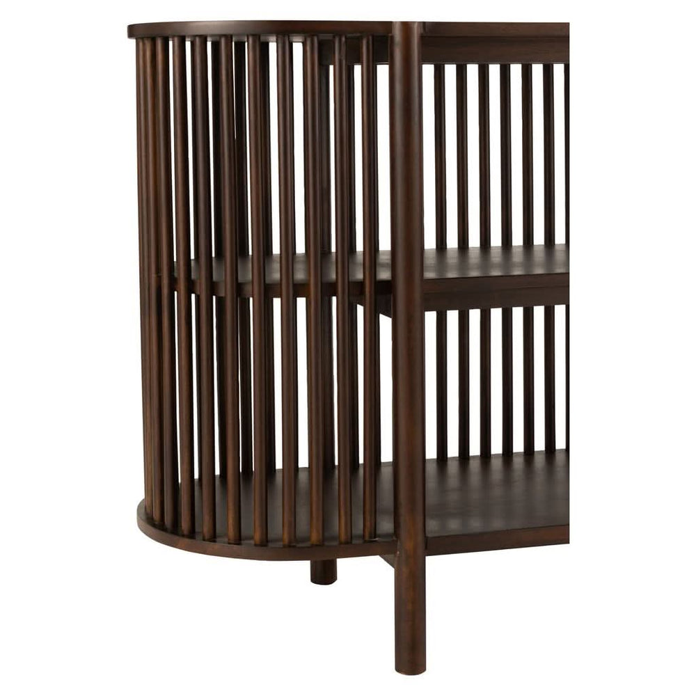 Console Bois Mangue 2 Étagères - Designix