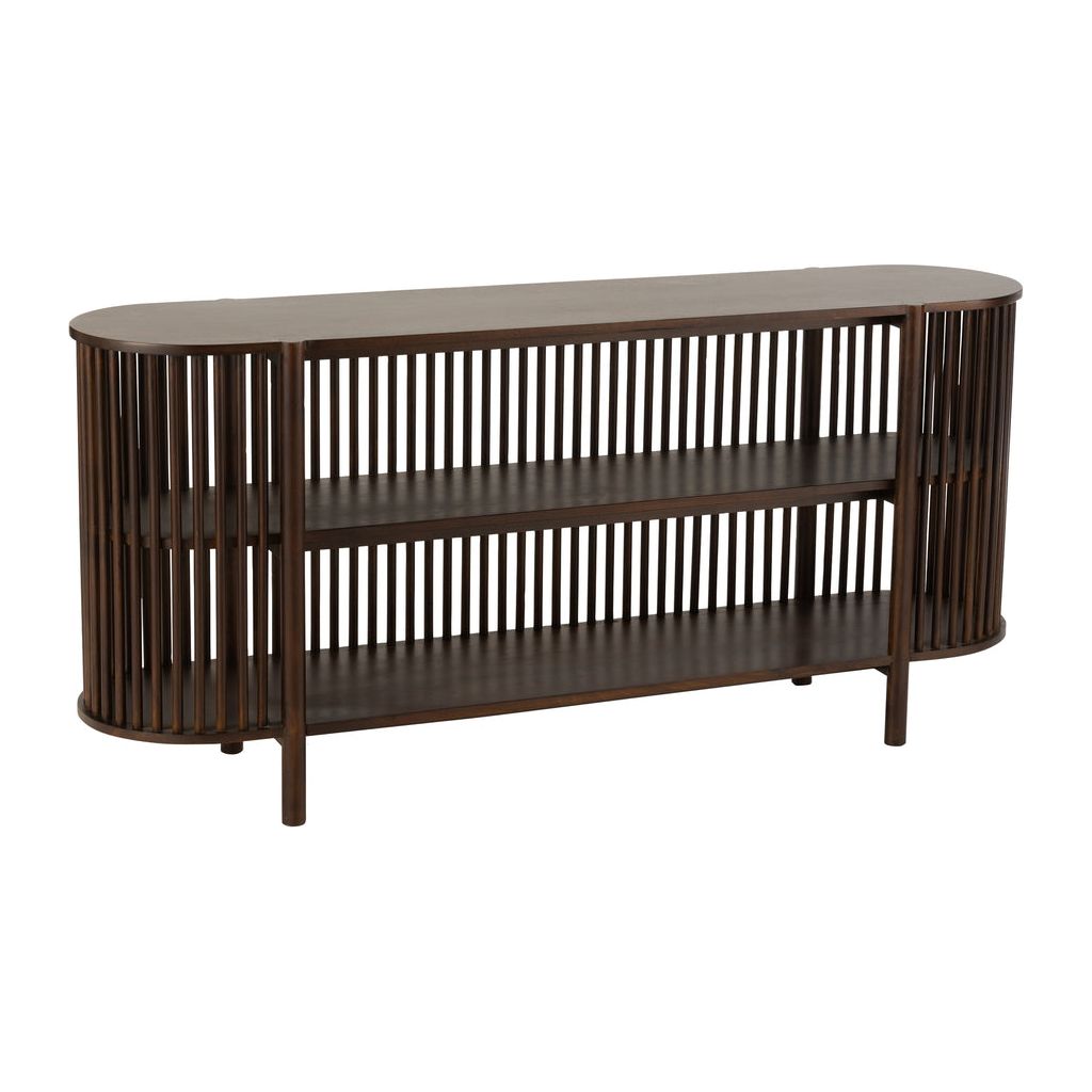 Console Bois Mangue 2 Étagères - Designix