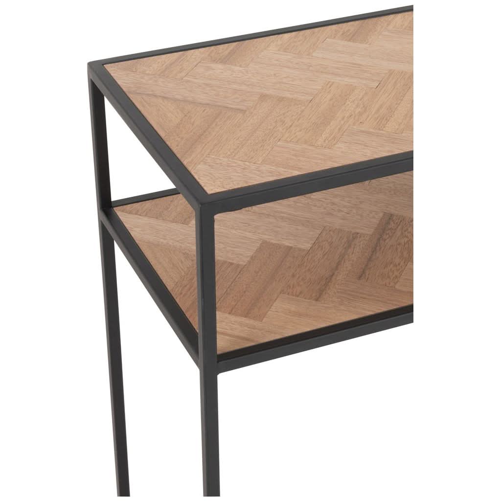 Console Bois Métal Moderne