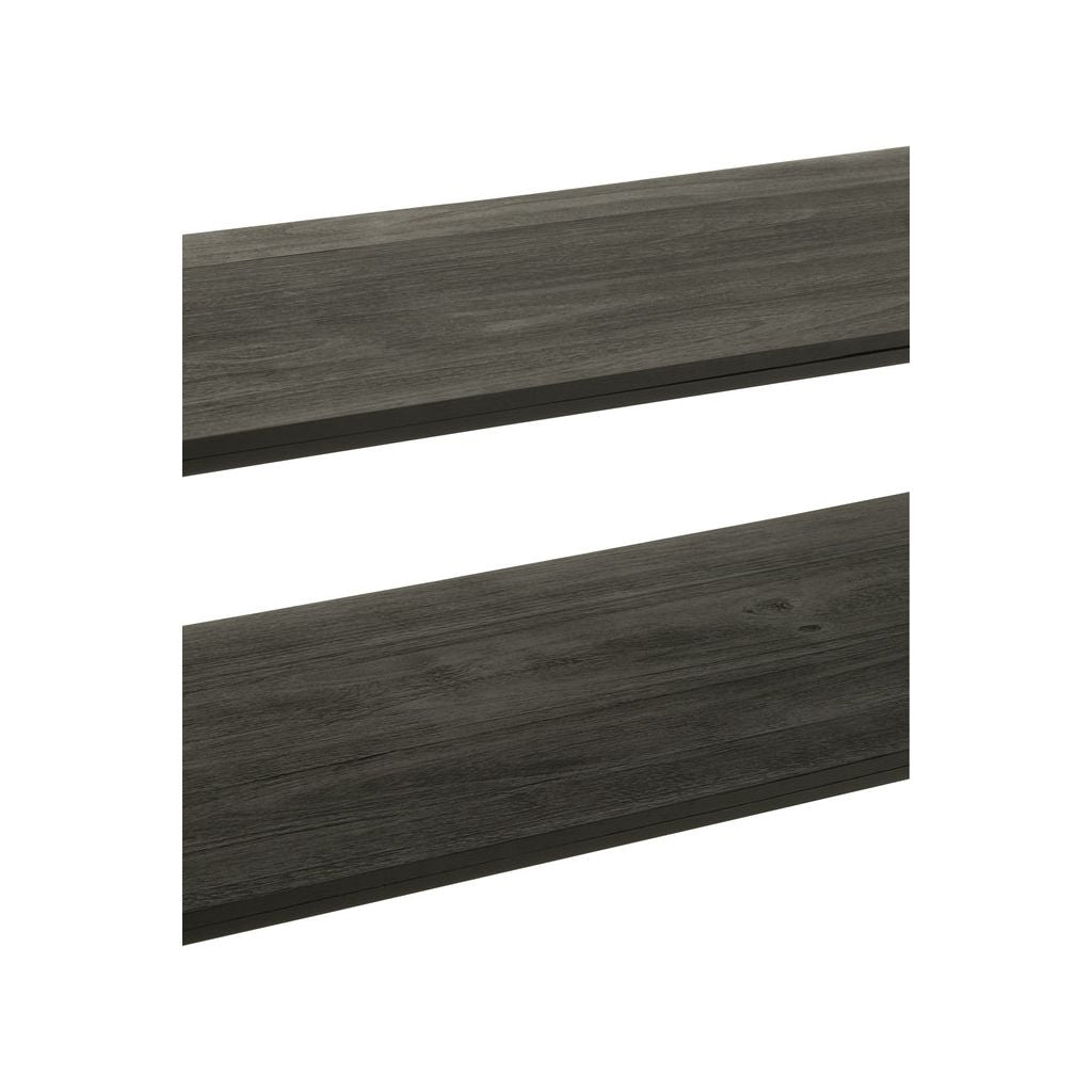 Console Bois Métal Recyclé Noir - Designix