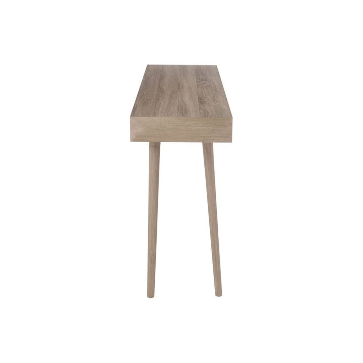 Console Bois Naturel Avec Tiroir - Designix