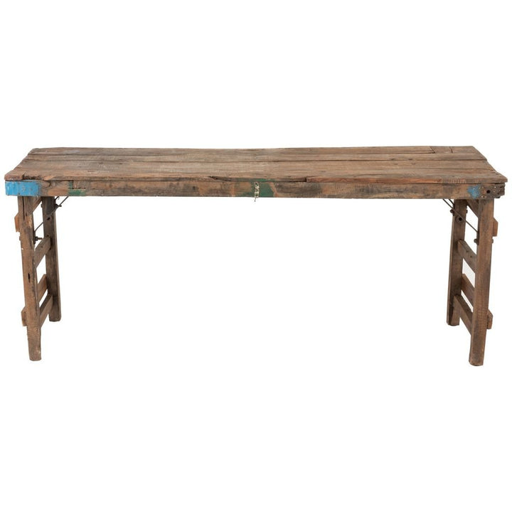 Console Bois Recyclé Vieilli - Designix
