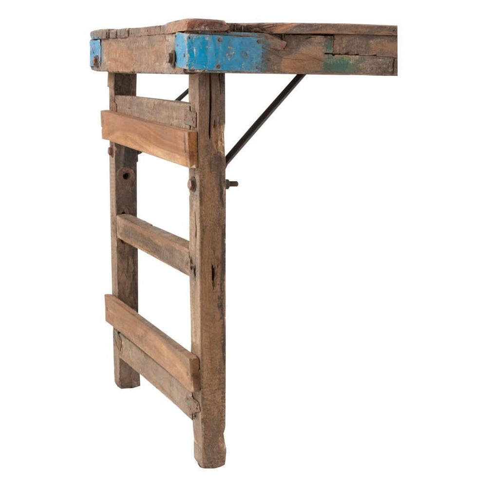 Console Bois Recyclé Vieilli - Designix