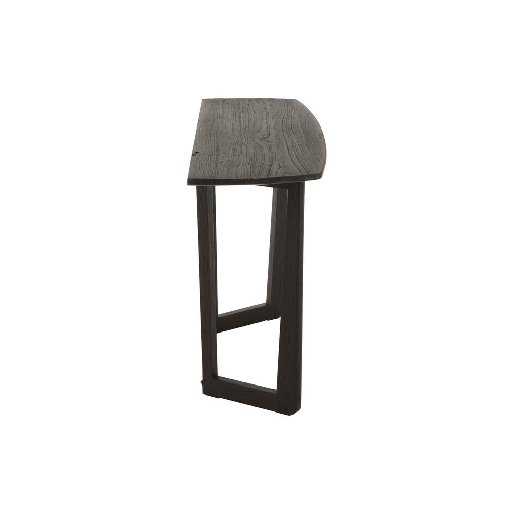 Console Bois Teck Noir - Designix