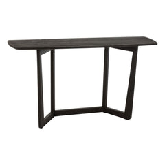 Console Bois Teck Noir