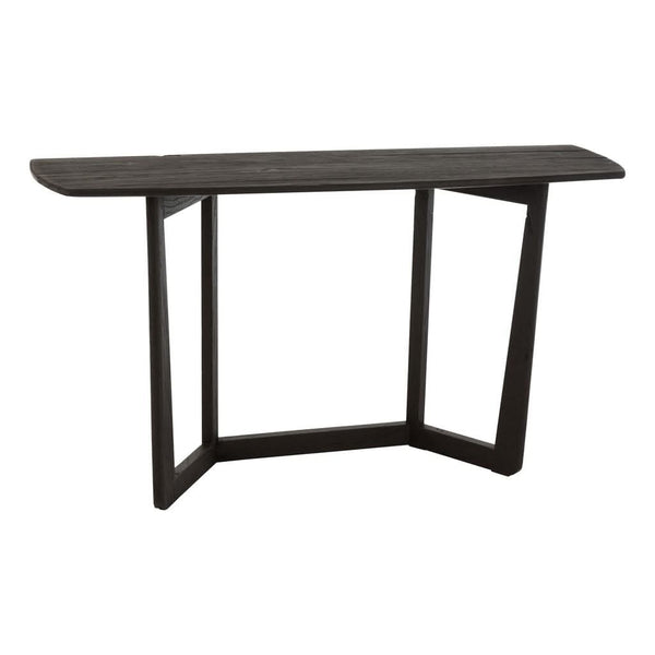 Console Bois Teck Noir