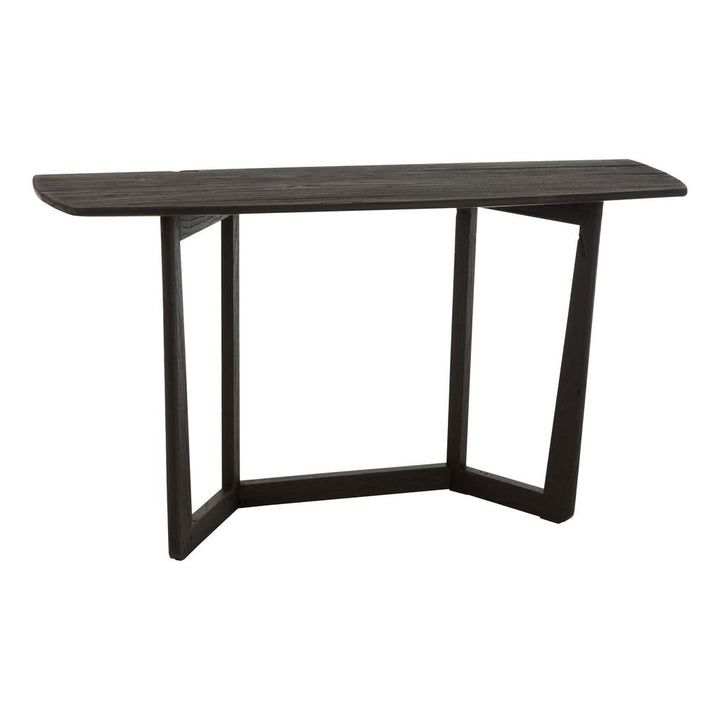 Console Bois Teck Noir - Designix