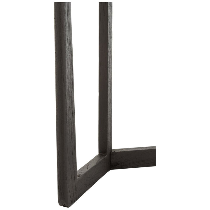 Console Bois Teck Noir - Designix