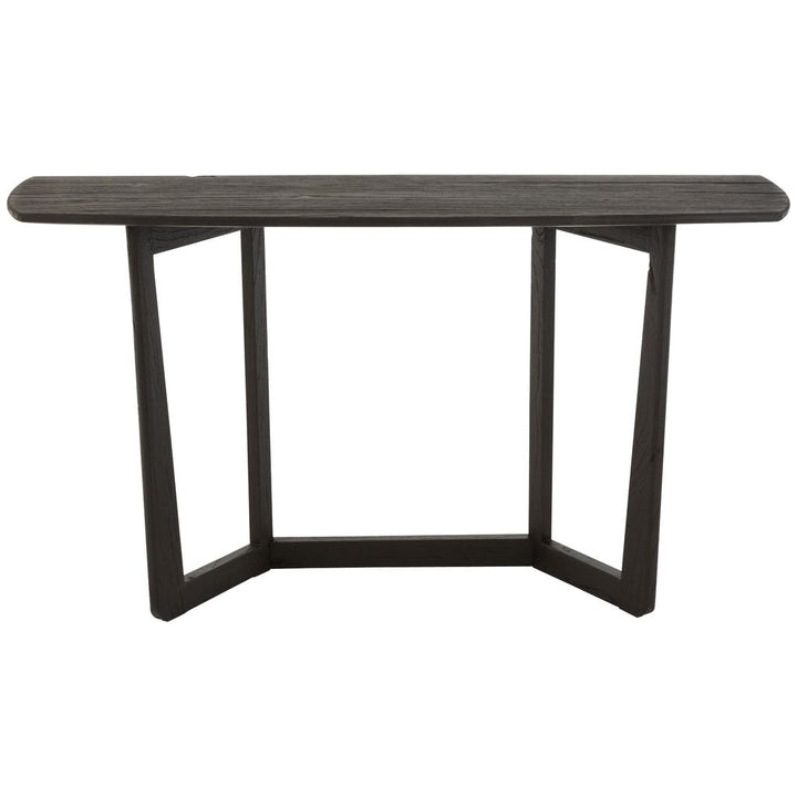 Console Bois Teck Noir - Designix