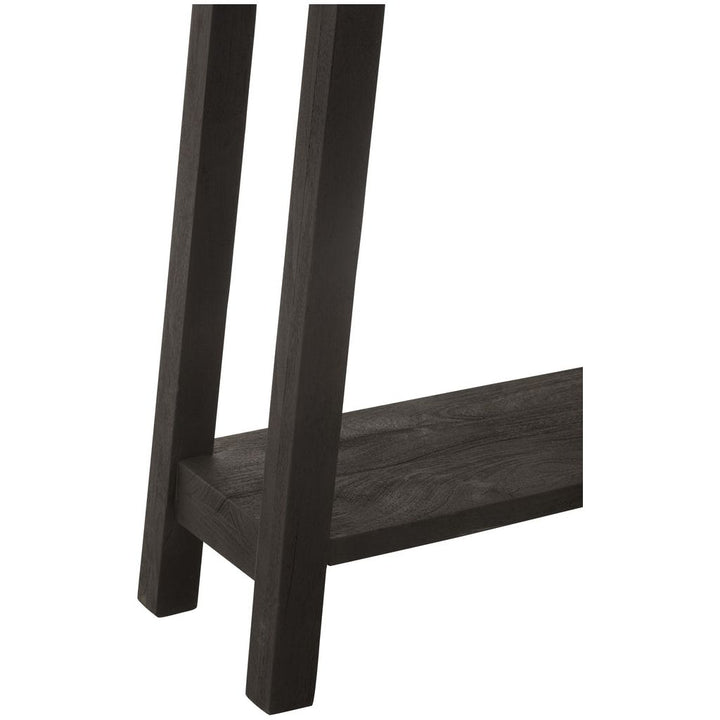 Console Carrée Bois Mangue Noir - Designix