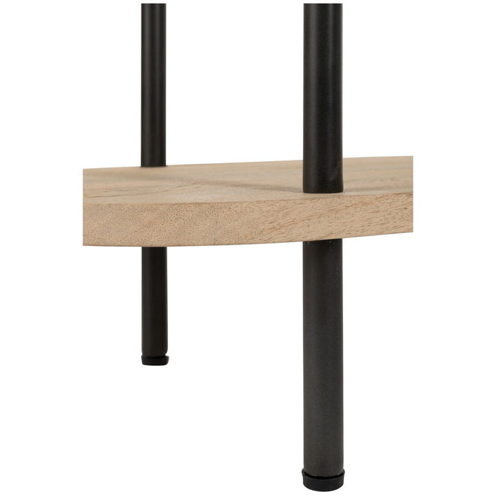 Console Élégante 3 Étagères Bois Fer - Designix