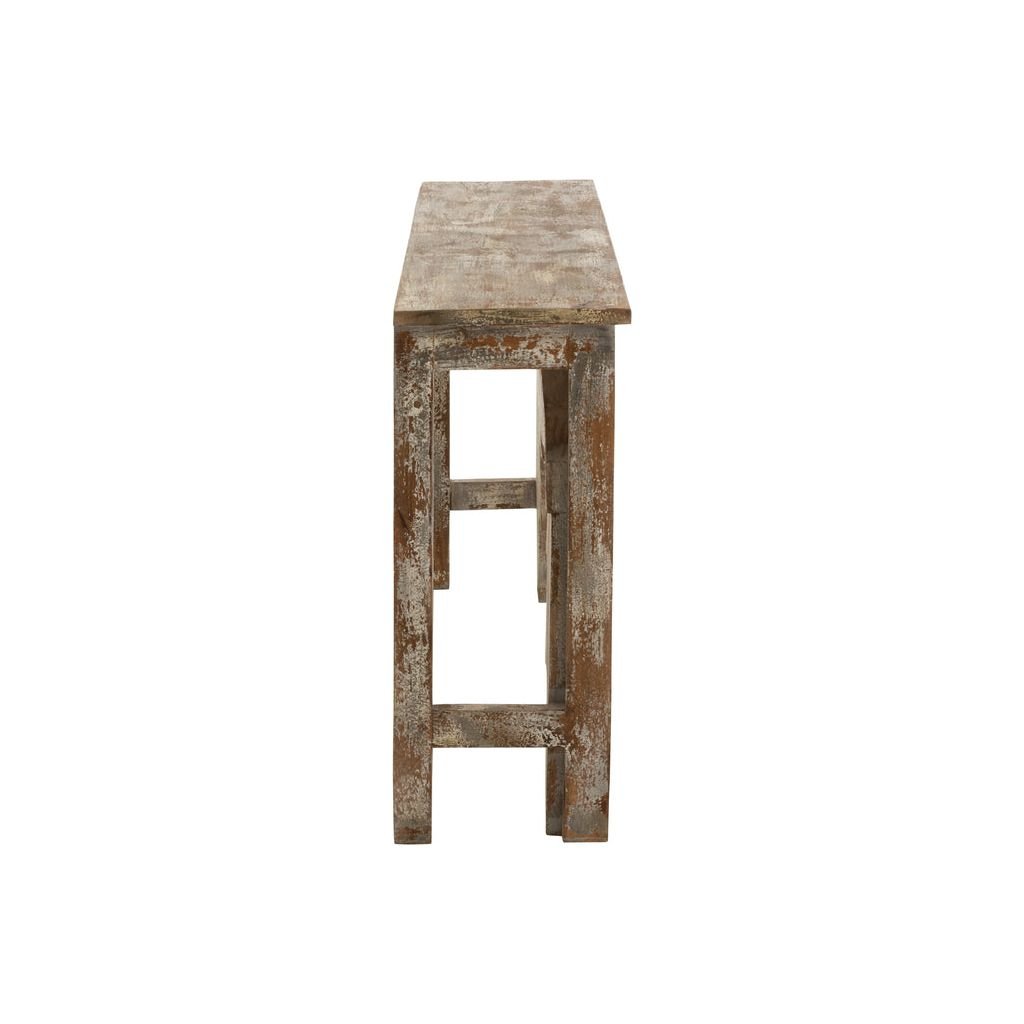 Console en Bois de Mangue Blanchi - Designix