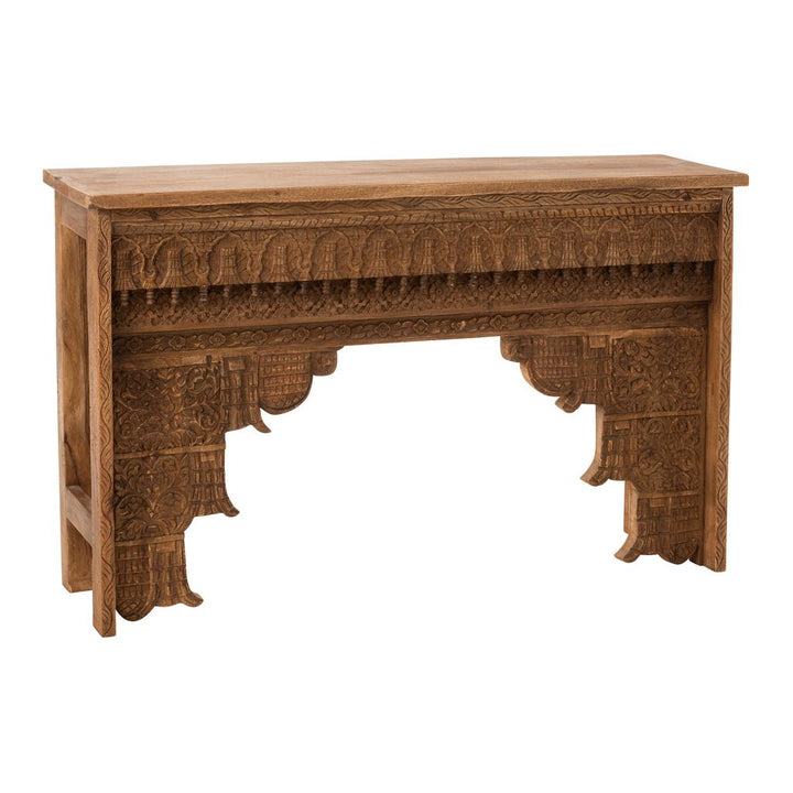 Console en Bois de Manguier Naturel - Designix