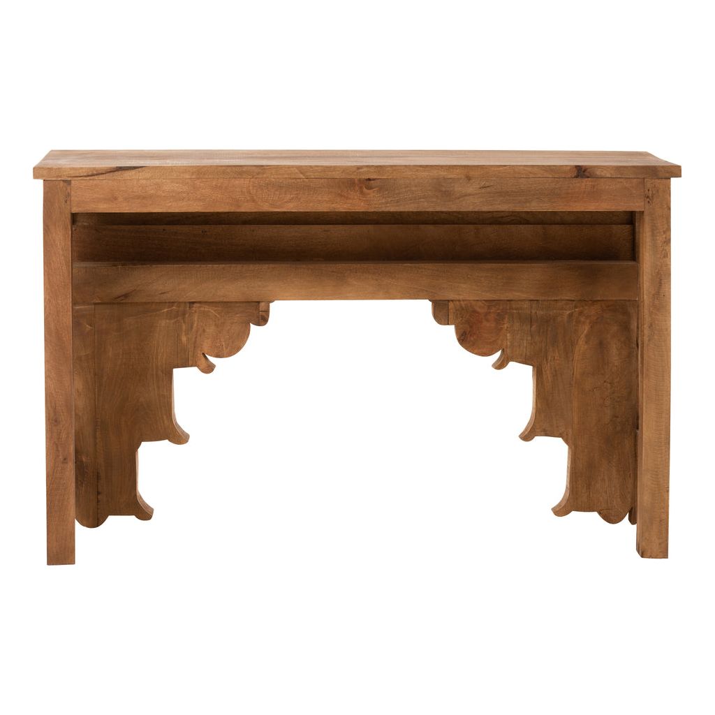 Console en Bois de Manguier Naturel - Designix