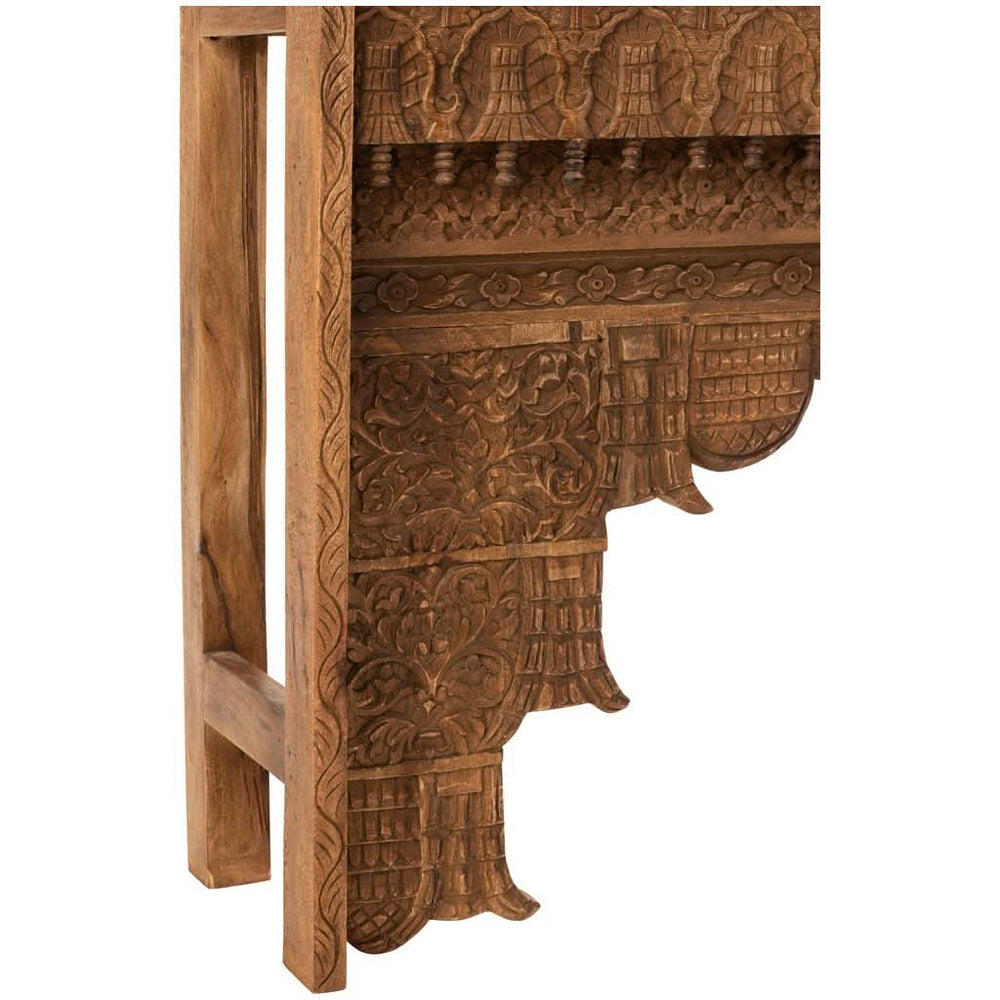 Console en Bois de Manguier Naturel - Designix