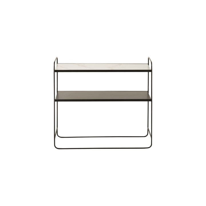 Console en Marbre Noir et Blanc - Designix