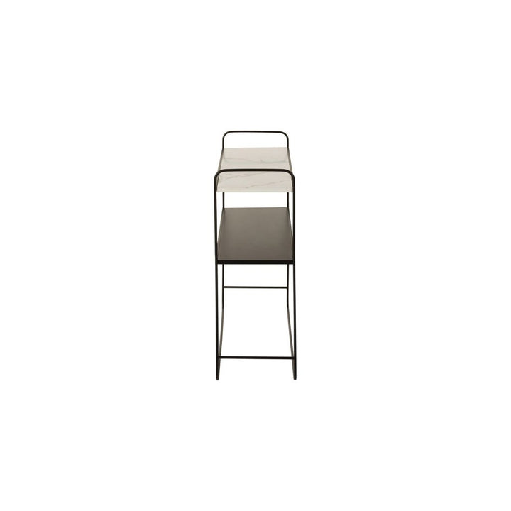 Console en Marbre Noir et Blanc - Designix