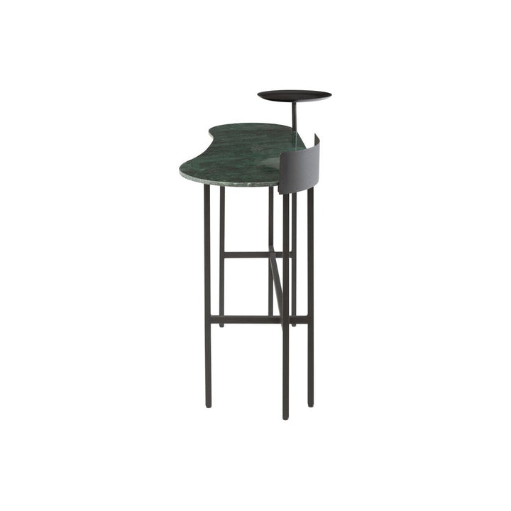 Console en Marbre Vert et Noir - Designix