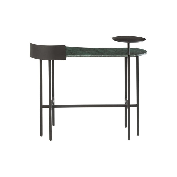 Console en Marbre Vert et Noir - Designix