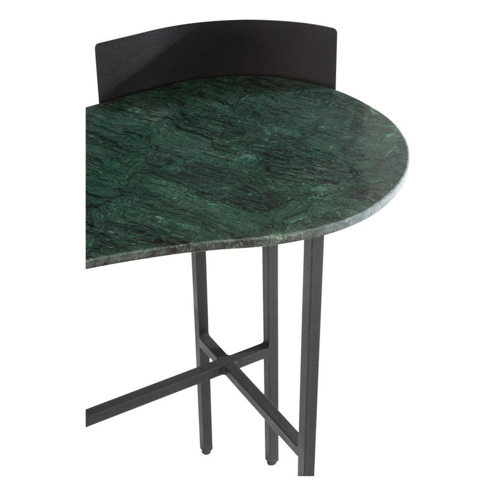 Console en Marbre Vert et Noir - Designix