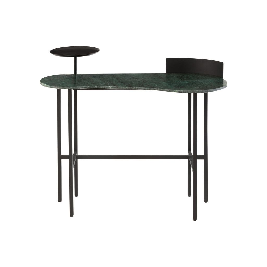 Console en Marbre Vert et Noir - Designix