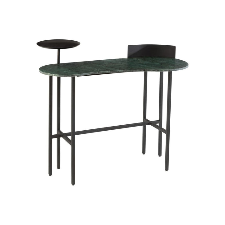 Console en Marbre Vert et Noir - Designix
