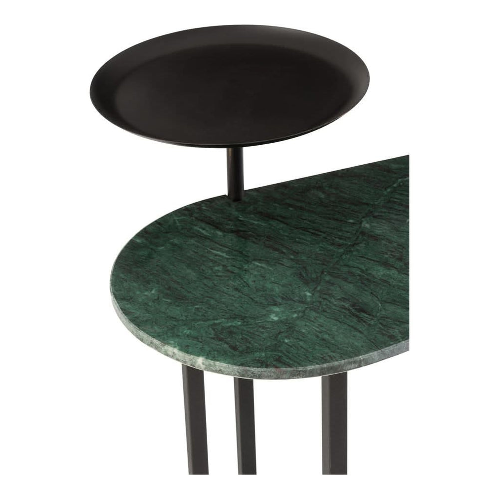 Console en Marbre Vert et Noir - Designix