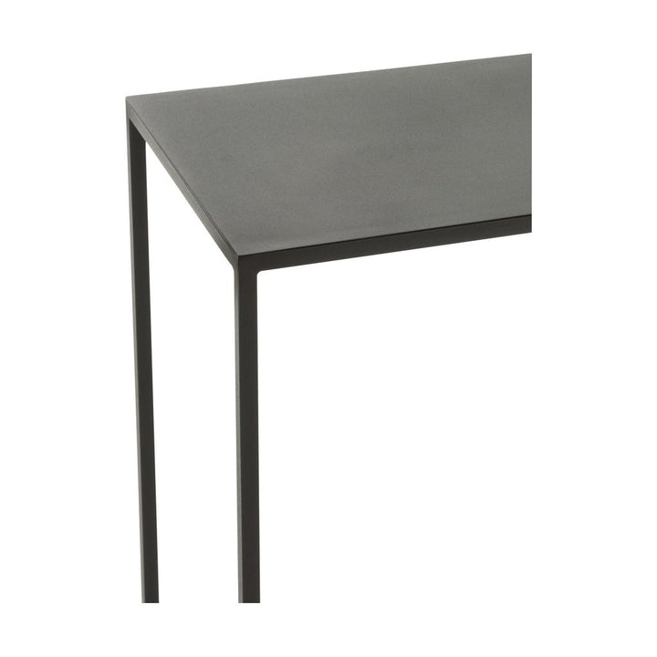 Console Métal Noir Élégante - Designix
