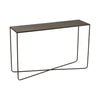 Console Métal Noir Rectangulaire