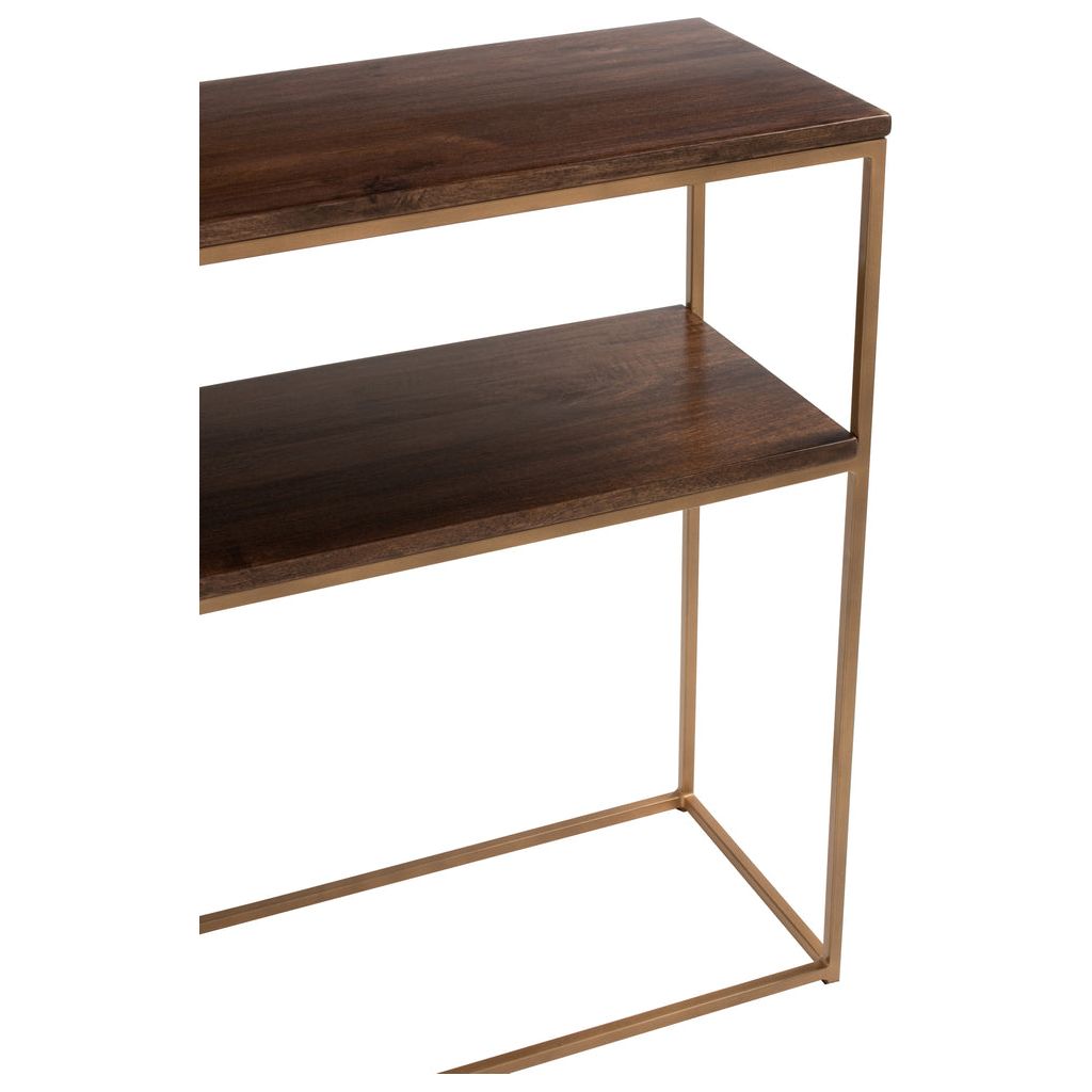 Console Métallique Bois de Mangue - Designix