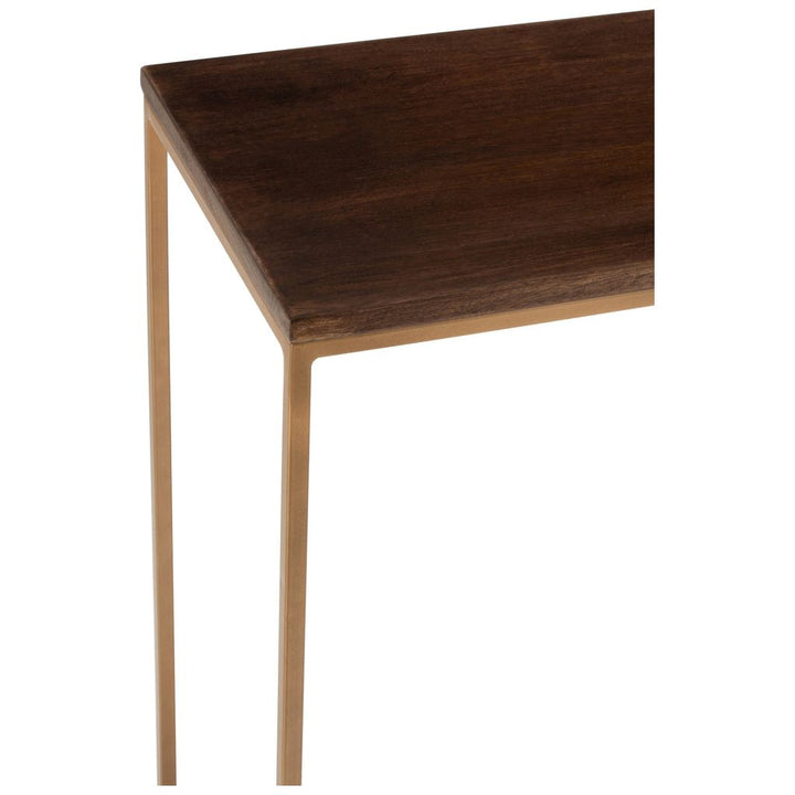 Console Métallique Bois de Mangue - Designix