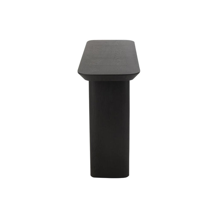 Console Noir En Bois De Sapin - Designix