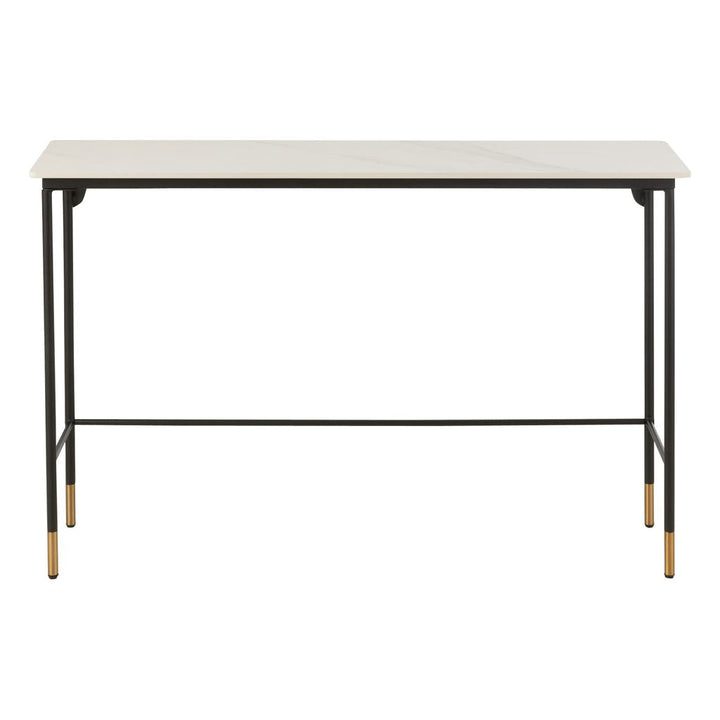 Console Porcelaine/Métal Blanc | Designix -     - https://designix.fr