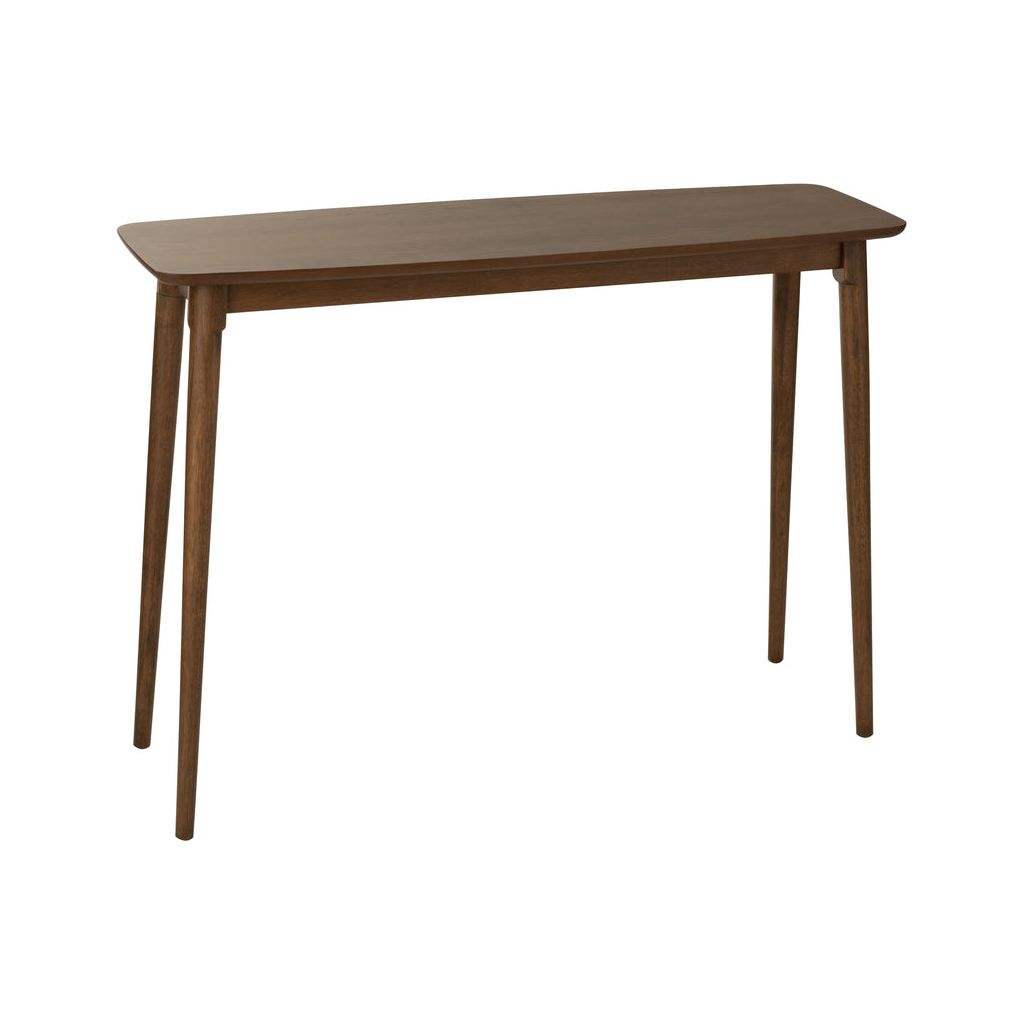 Rectangle de console en bois marron | Designix -     - https://designix.fr