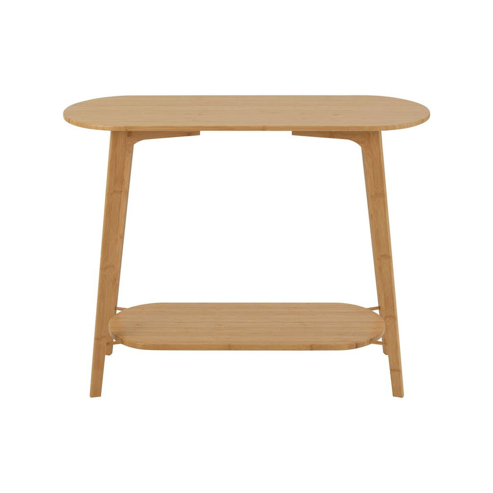 Console Carrée en Bambou Naturel | Designix -     - https://designix.fr