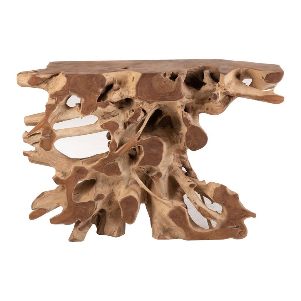Console Teck Naturel Raoul