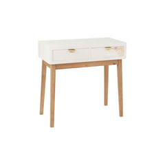 Console Tiroirs Bois MDF Blanc