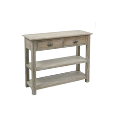 Console Tiroirs Gris Foncé