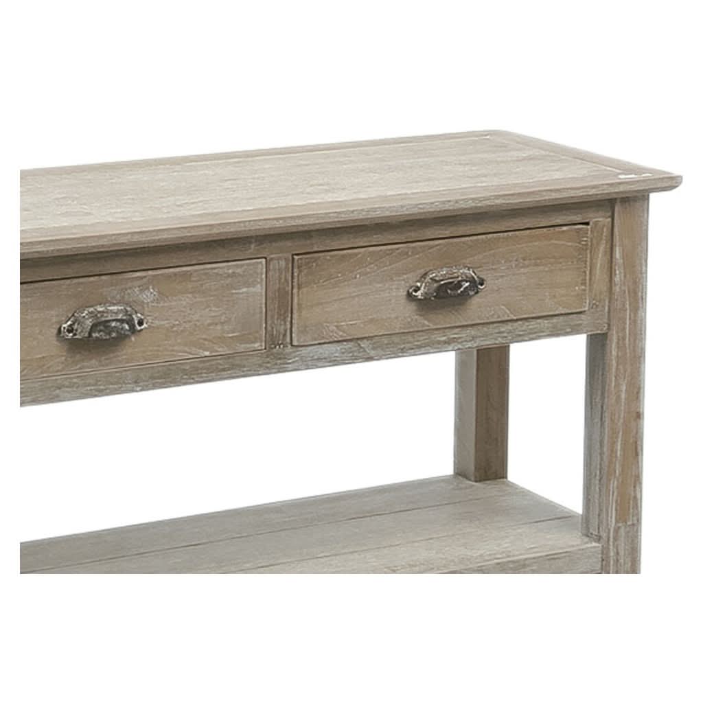 Console Tiroirs Gris Foncé