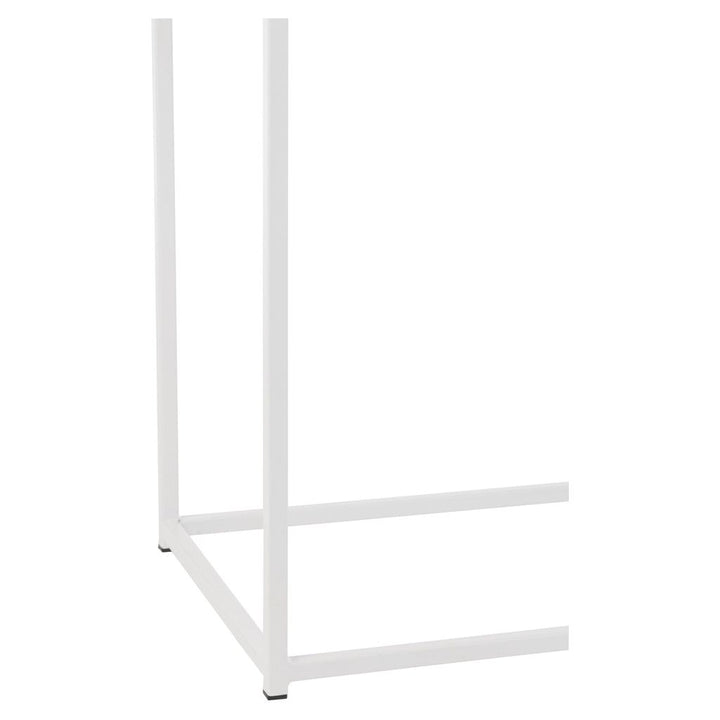 Console Zigzag Bois Métal Blanc - Designix