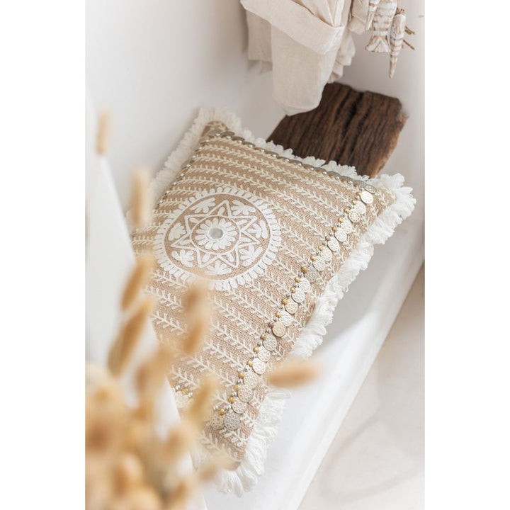 Coussin Jute Naturel Rectangulaire - Designix