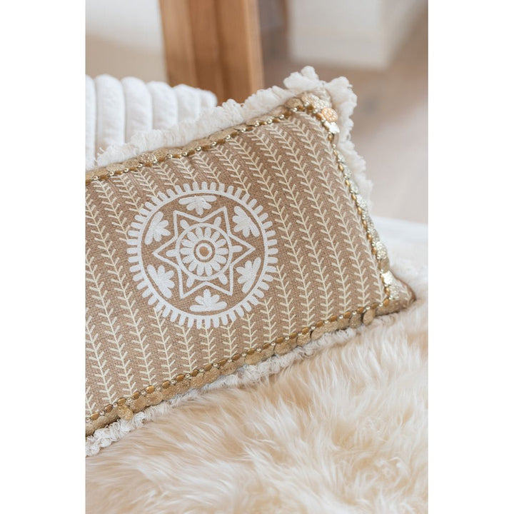 Coussin Jute Naturel Rectangulaire - Designix