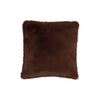 Coussin Polyester Marron Doux