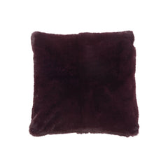 Coussin Rouge Bourgogne Polyester