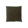 Coussin Tissé Polyester Vert