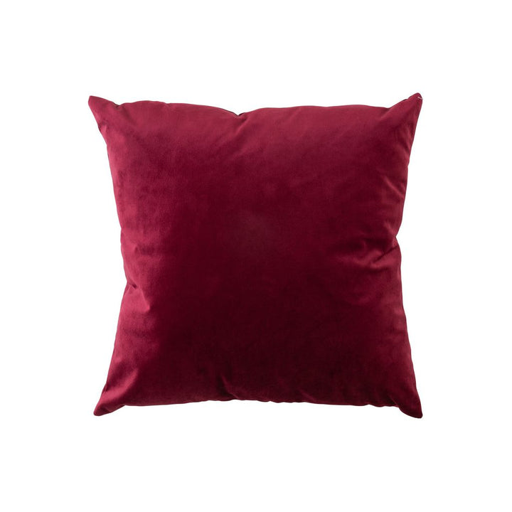Coussin Velours Bourgogne Luxueux - Designix