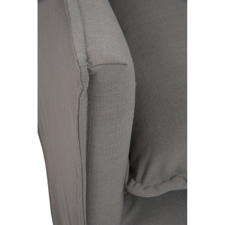 Coussins Canapé Lin Gris - Designix