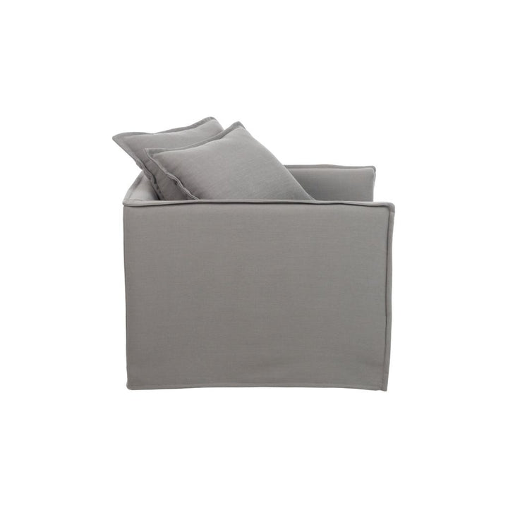 Coussins Canapé Lin Gris - Designix