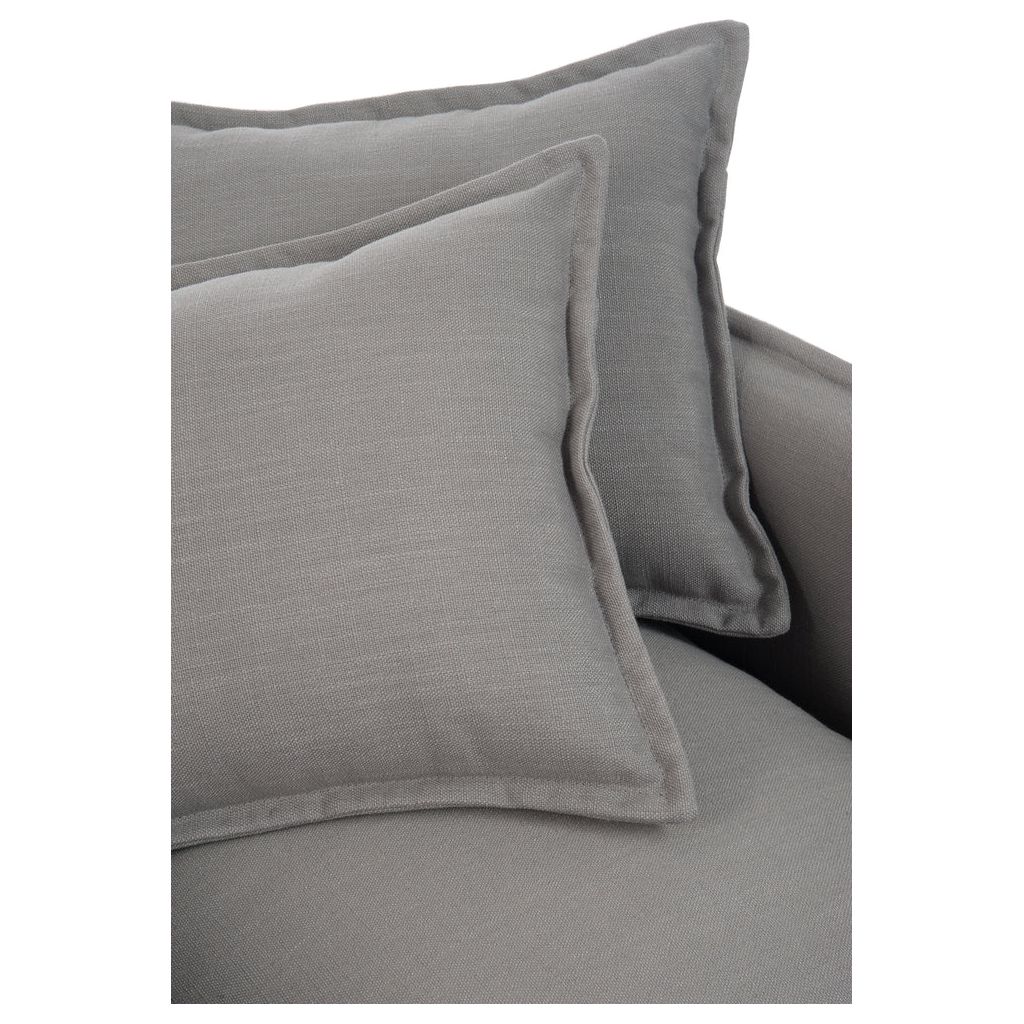 Coussins Canapé Lin Gris - Designix